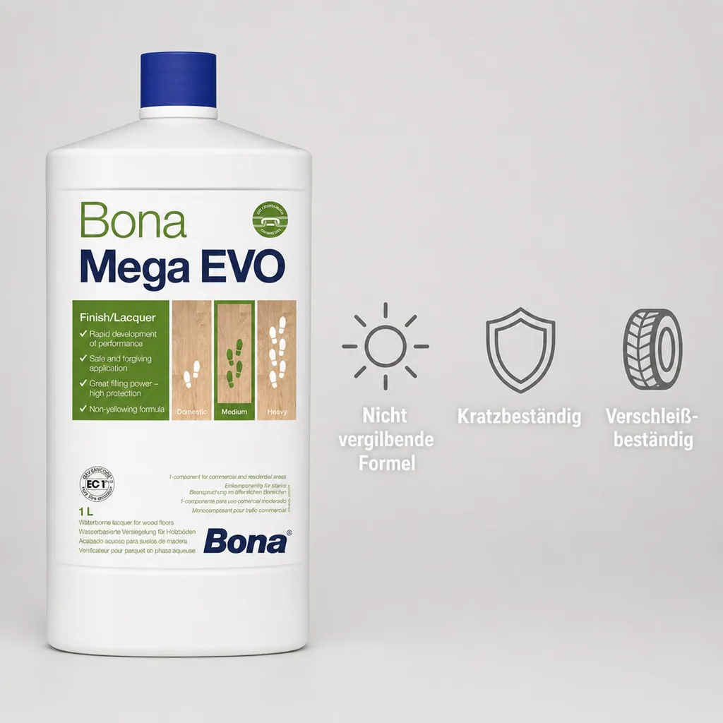 BONA MEGA EVO in verschiedenen Größengebinden