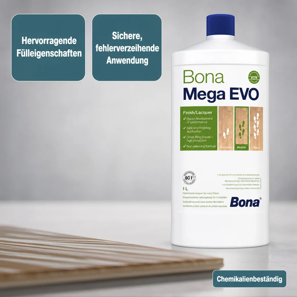 BONA MEGA EVO in verschiedenen Größengebinden