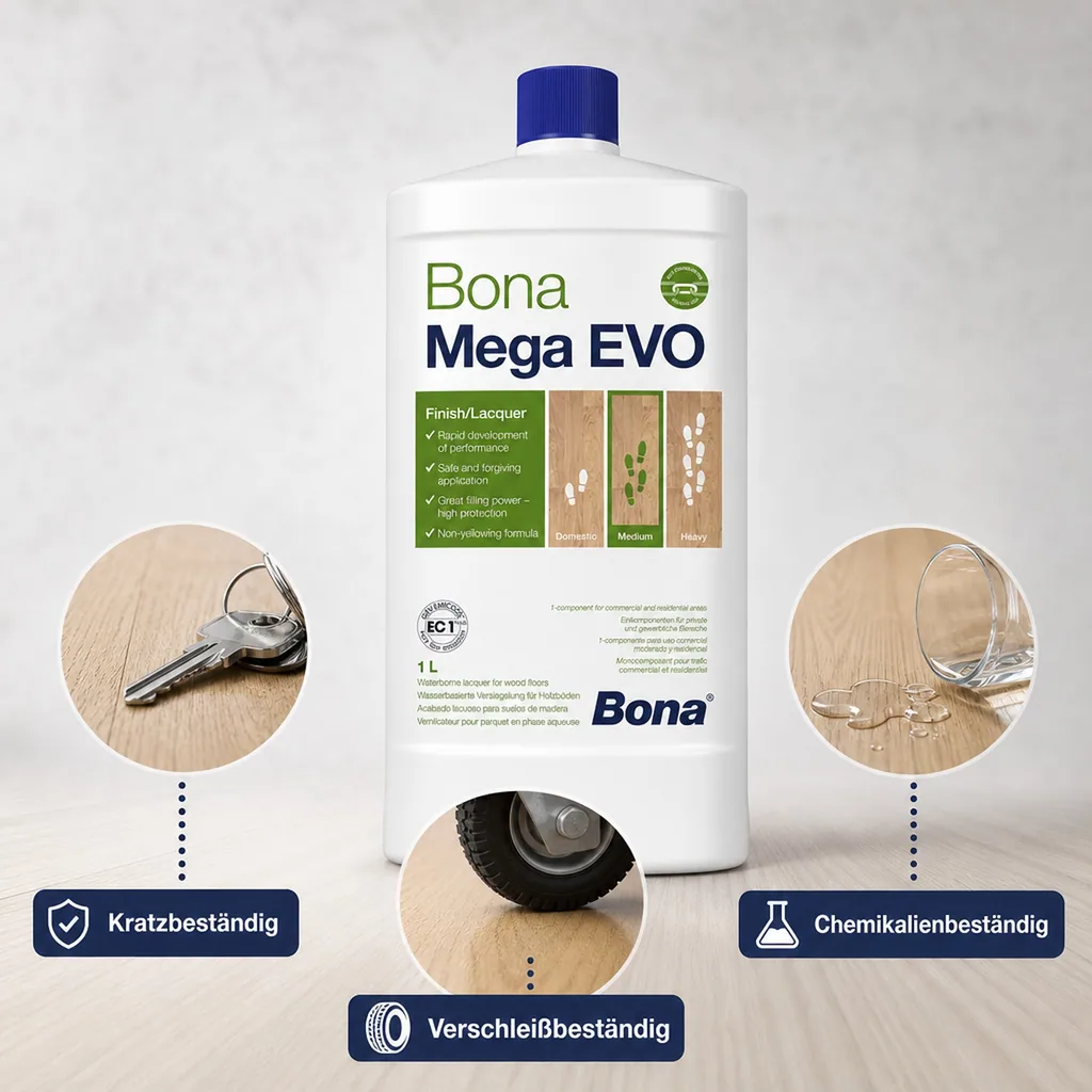 BONA MEGA EVO Extramatt 1 Liter