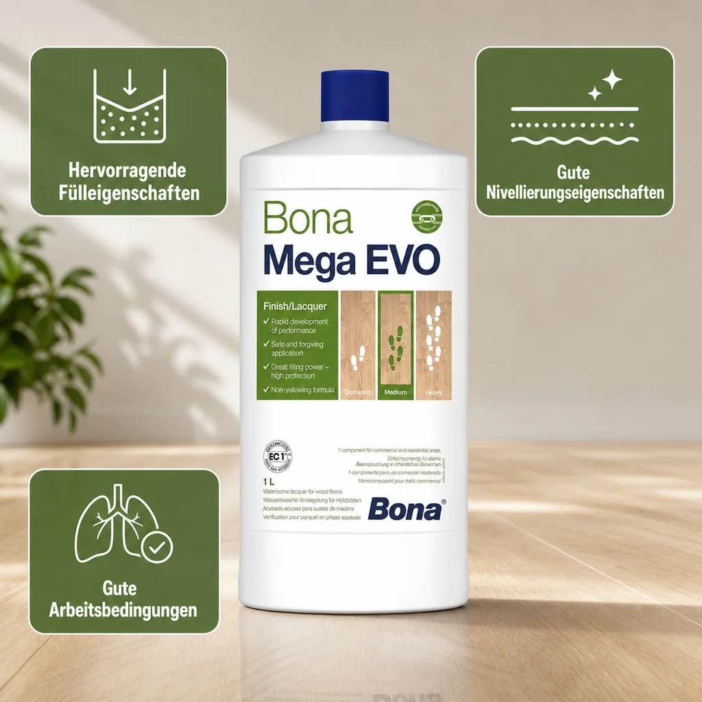 BONA MEGA EVO Extramatt 1 Liter