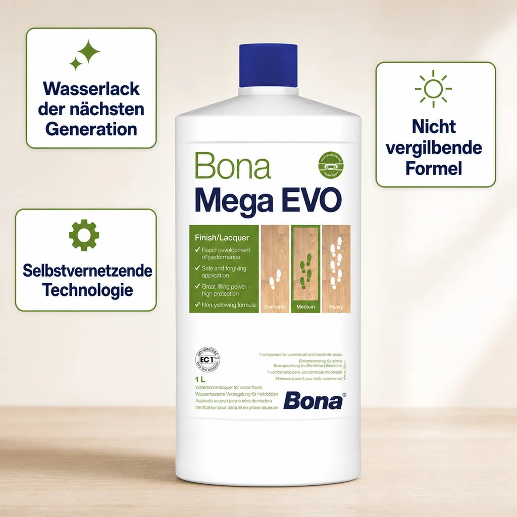 BONA MEGA EVO Extramatt 1 Liter