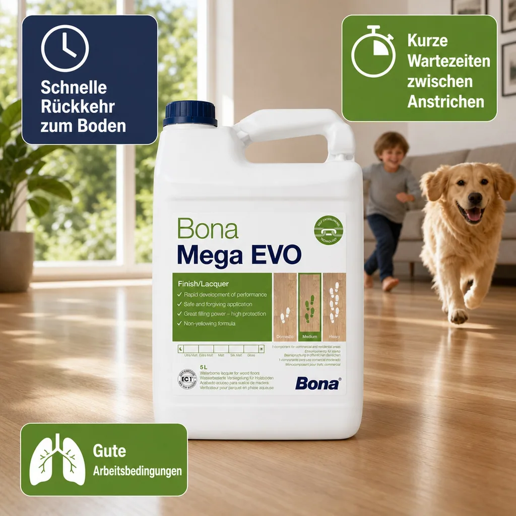 BONA MEGA EVO Extramatt 5 Liter