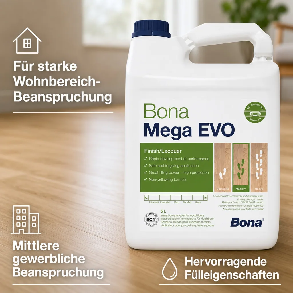 BONA MEGA EVO Matt 5 Liter