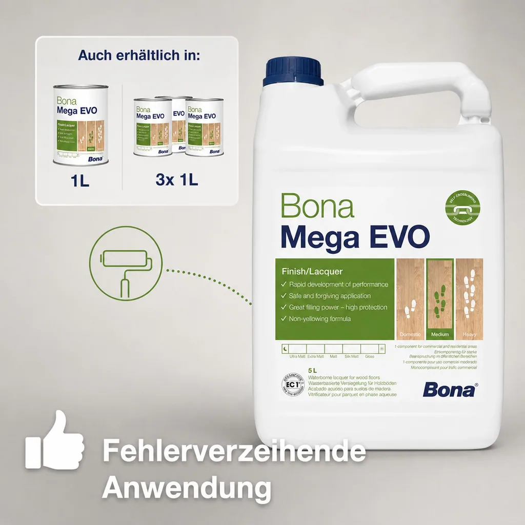 BONA MEGA EVO Matt 5 Liter