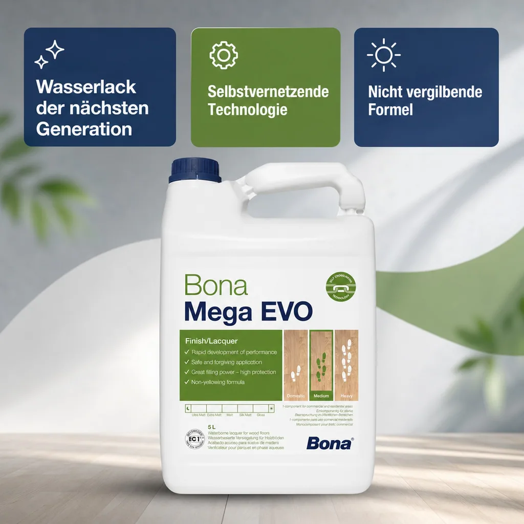 BONA MEGA EVO Halbmatt 5 Liter