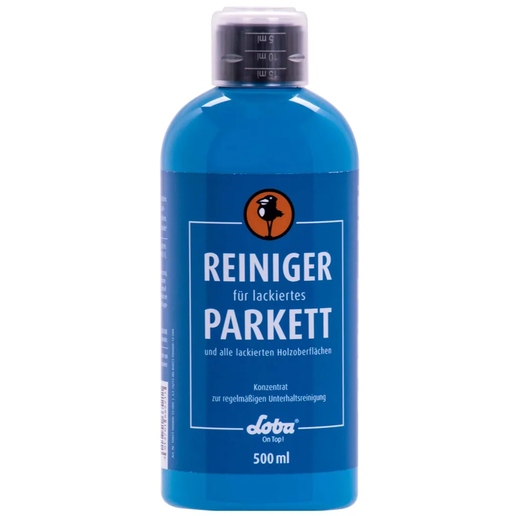 Loba Home Reiniger und Pflege Set für lackiertes Parkett 500 ml