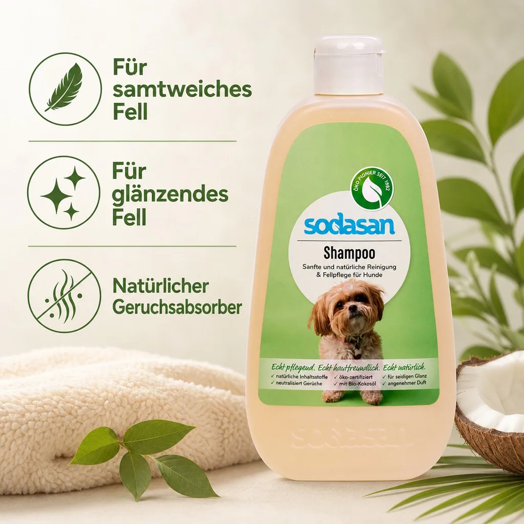 SODASAN Hunde Shampoo 0,5 Liter