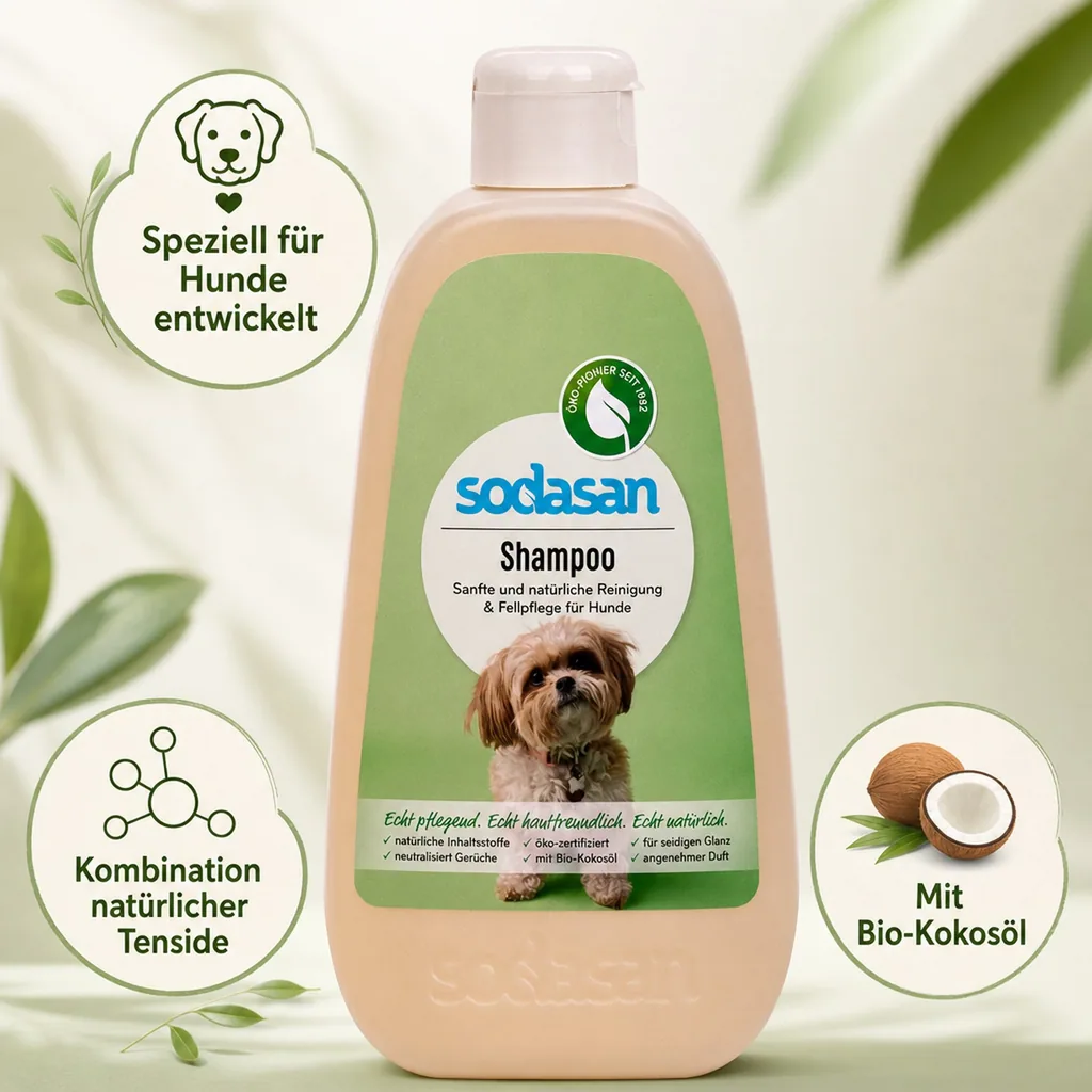 SODASAN Hunde Shampoo 0,5 Liter