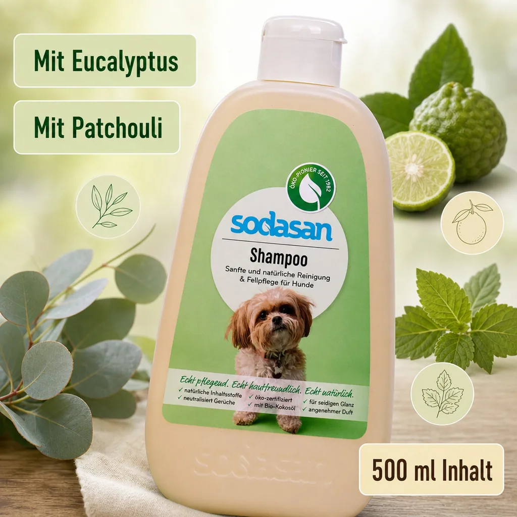 SODASAN Hunde Shampoo 0,5 Liter