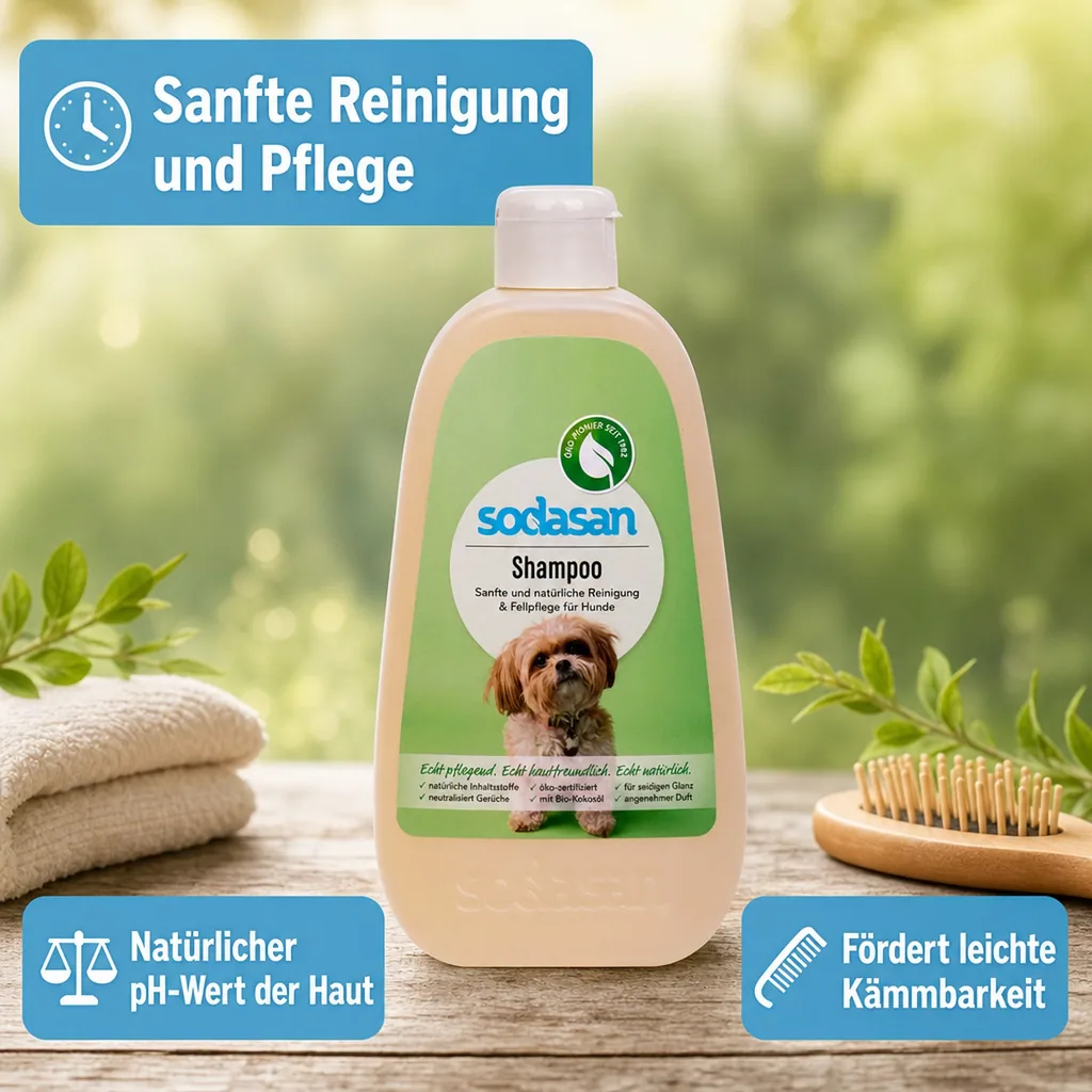 SODASAN Hunde Shampoo 0,5 Liter