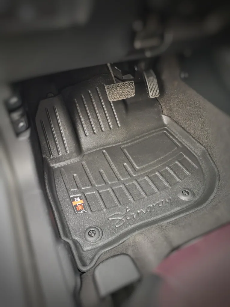 Gummifußmatten Auto für HONDA X-NV (2018-...), 3D, passgenau, Polyurethan, hohe Seitenwände
