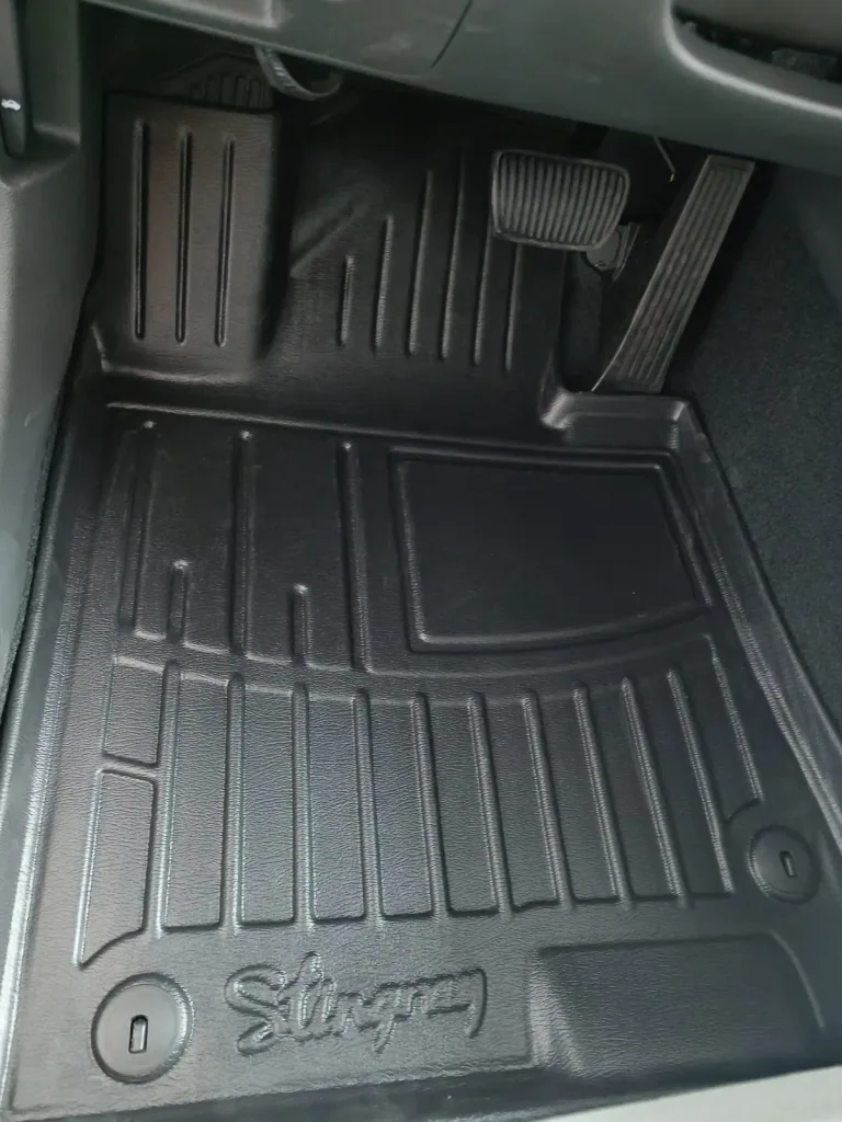 Gummifußmatten Auto für HYUNDAI Sonata (DN8) (2019-...), 3D, passgenau, Polyurethan, wasserdicht