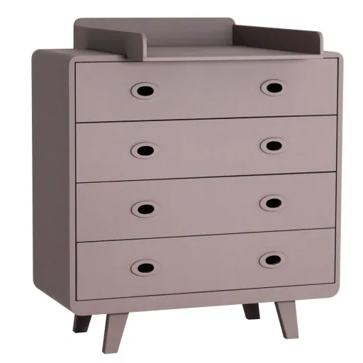 Laurette Kommode Toi & Moi, Farbe: lila