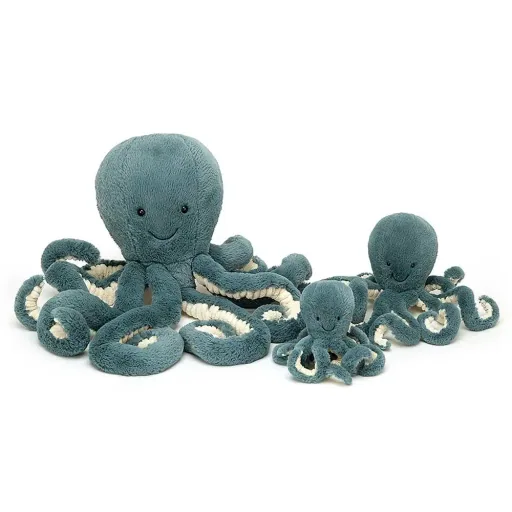 Jellycat Kuscheltier Krake Storm klein blau