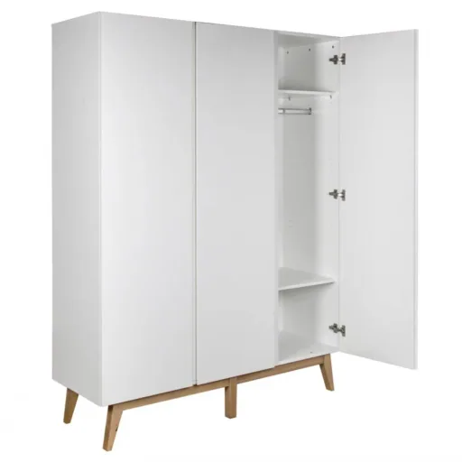 Quax 3 türiger Schrank Trendy weiss