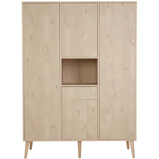 Quax Cocoon Kiste für Kleiderschrank Cocoon, Farbe Kiste: Latte Macchiato
