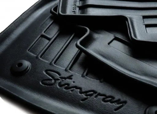 Gummifußmatten Auto, 3D für NISSAN Almera (N16) (2000-2006), passgenaue Autofußmatten, rutschfest