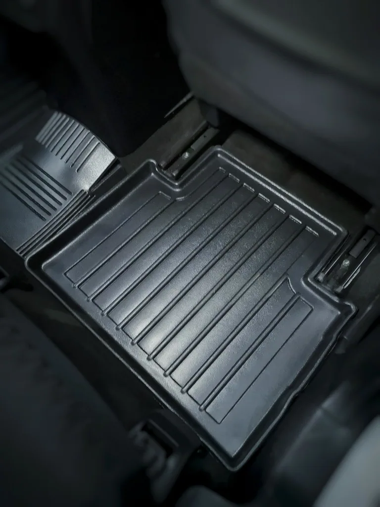 Gummifußmatten Auto, Autofußmatten Gummi 3D für NISSAN Rogue (T32) (2013-2020), passgenaue Autofußmatten
