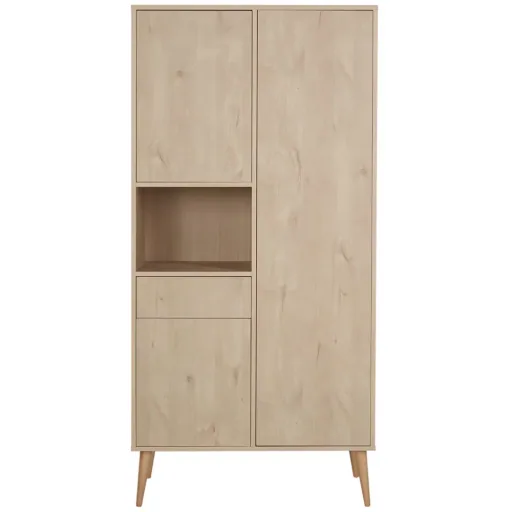 Quax Cocoon Kiste für Kleiderschrank Cocoon, Farbe Kiste: Eiche Nachbildung