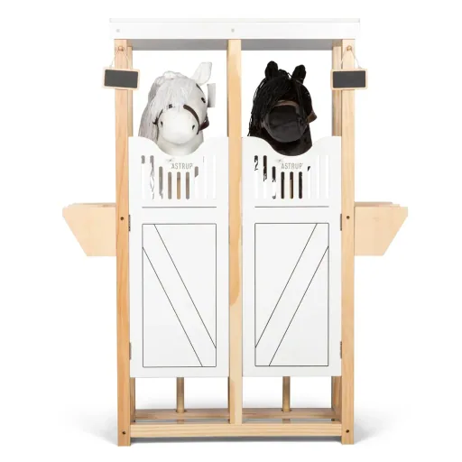 by Astrup Hobby Horse Steckenpferd weiss