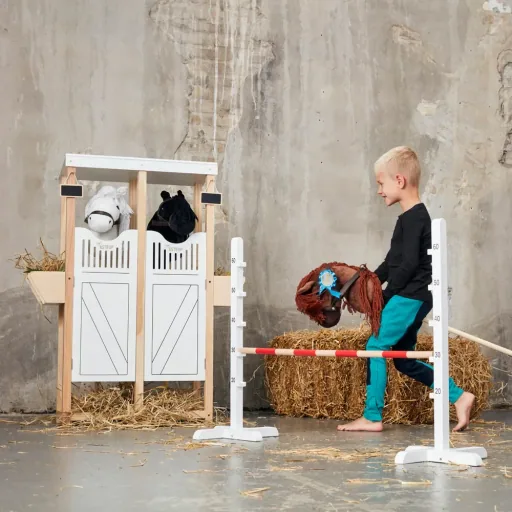 by Astrup Hobby Horse Steckenpferd weiss