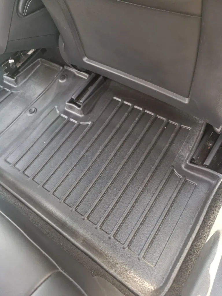 Fußmatten Auto, Gummimatten 3D für TESLA Model 3 (2017-...), passgenau, Polyurethan
