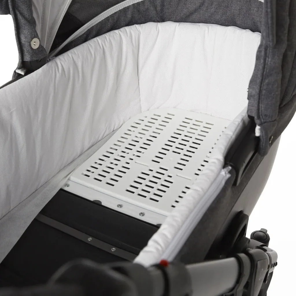 Quax Kinderwagen Avenue, Farbe Kinderwagen: Leinen Grau