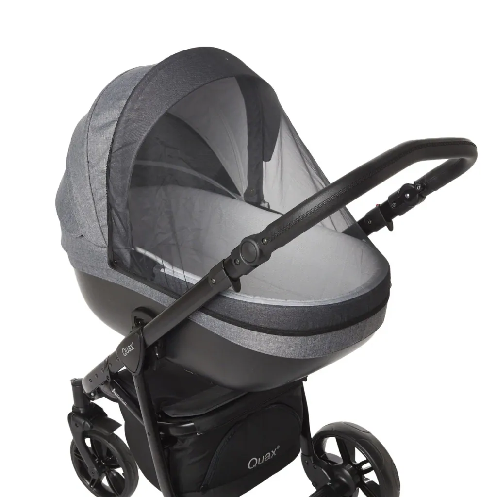 Quax Kinderwagen Avenue, Farbe Kinderwagen: Leinen Grau