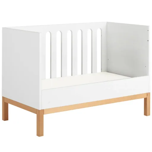 Quax Indigo Babybett 60x120 cm weiss