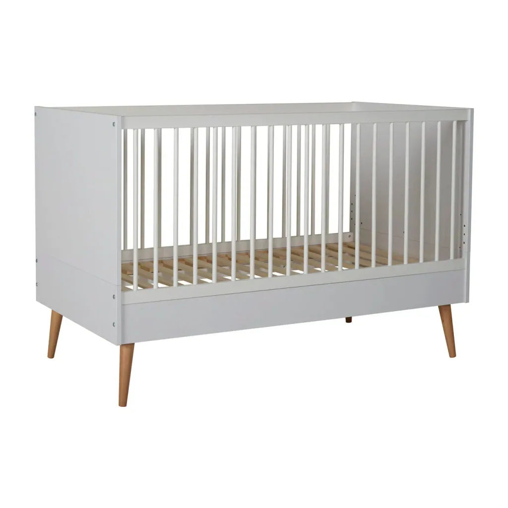 Quax Babybett - Coccon, 140 x 70 cm, Farbe: Eisweiß