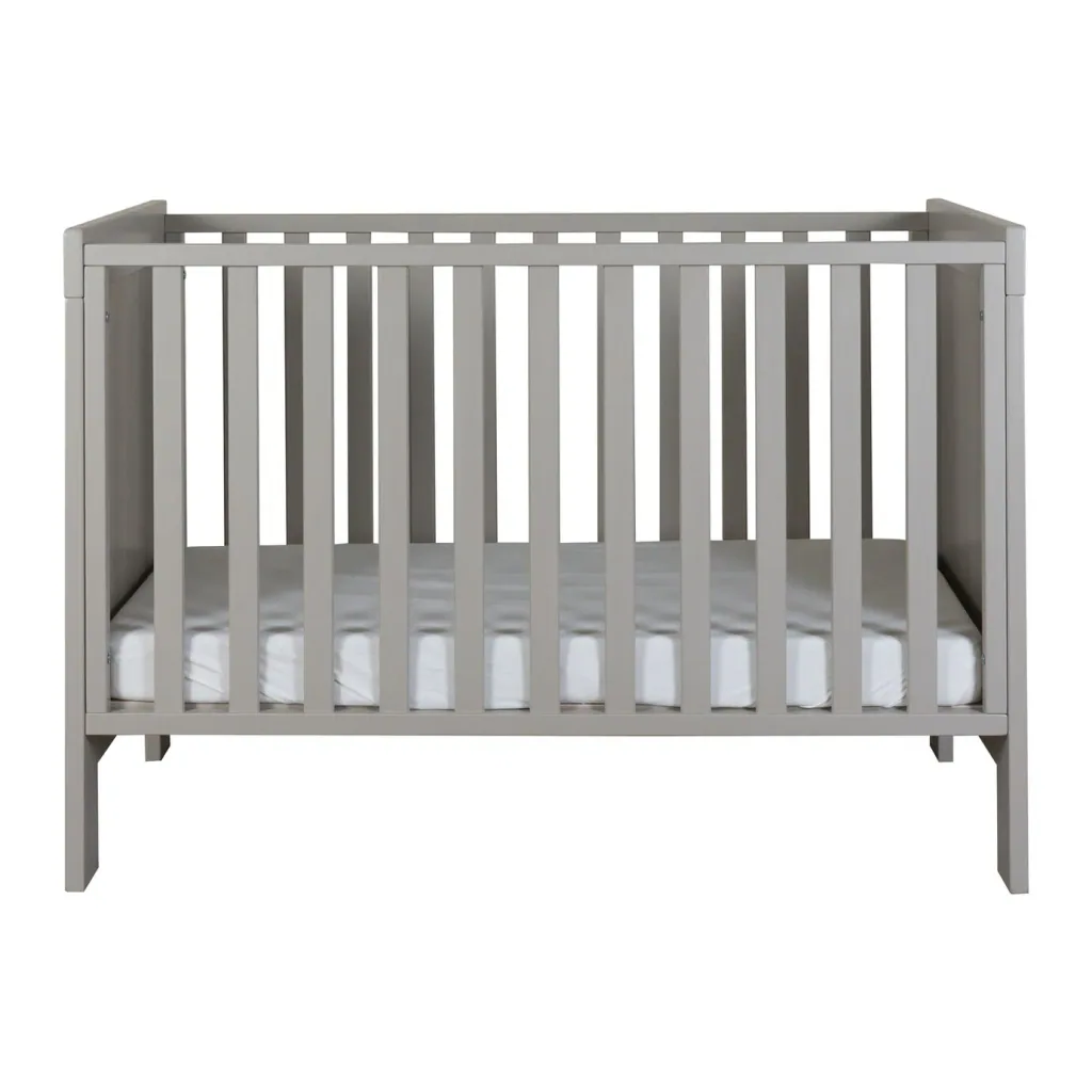 Quax Babybett - Mila (Geschlossen) 120 x 60 cm, Farbe: Stone