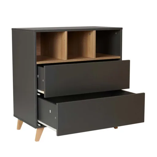 Quax Loft Kommode anthrazit