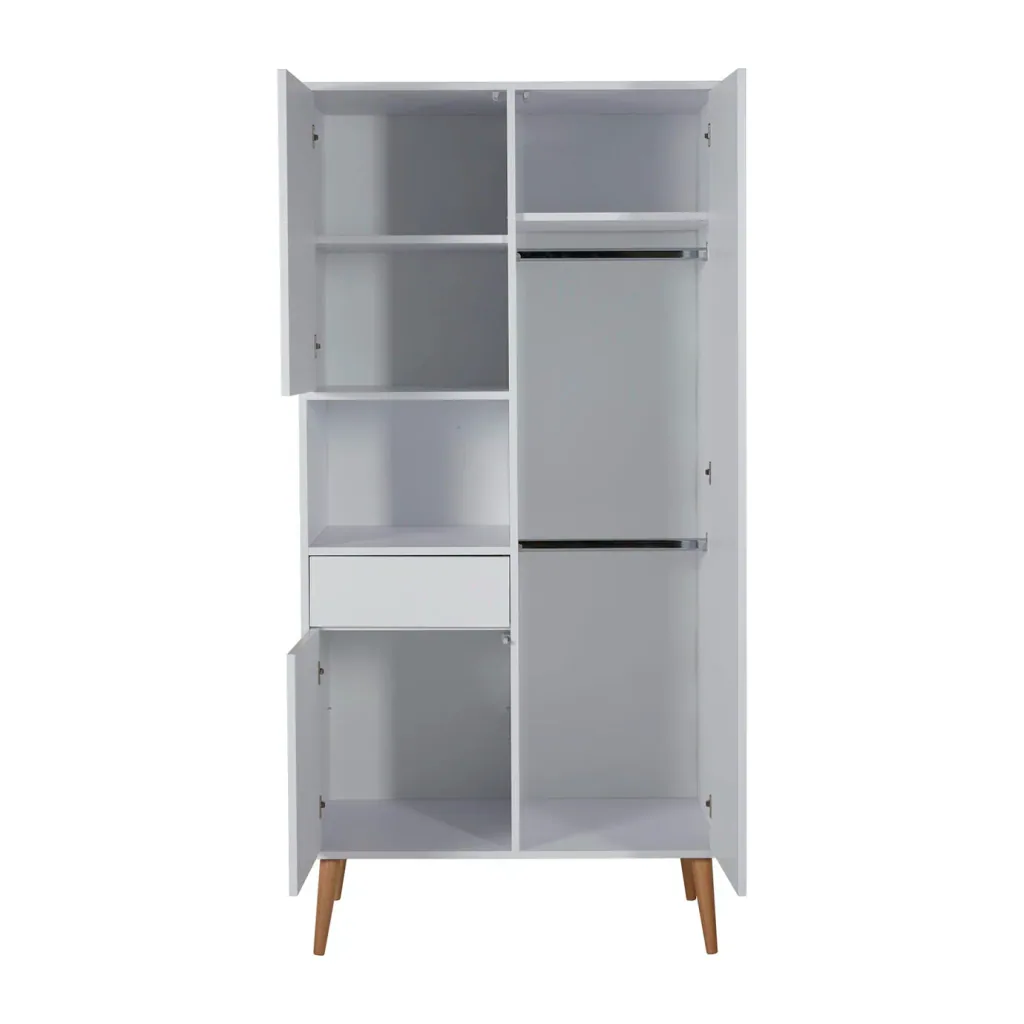 Quax Schrank - Cocoon, Farbe: Eisweiß