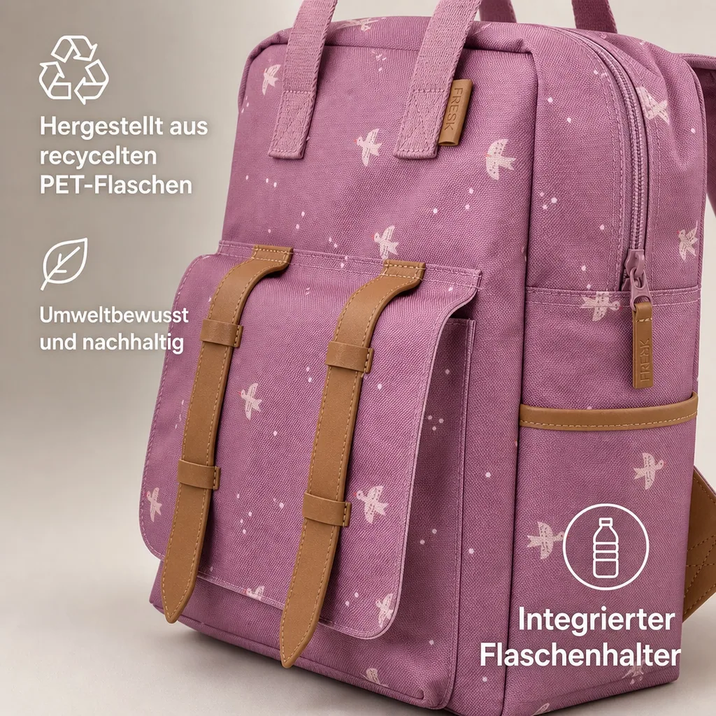 Fresk Rücksack - Grosse, 38x28x10 cm, Farbe: Schwalbe