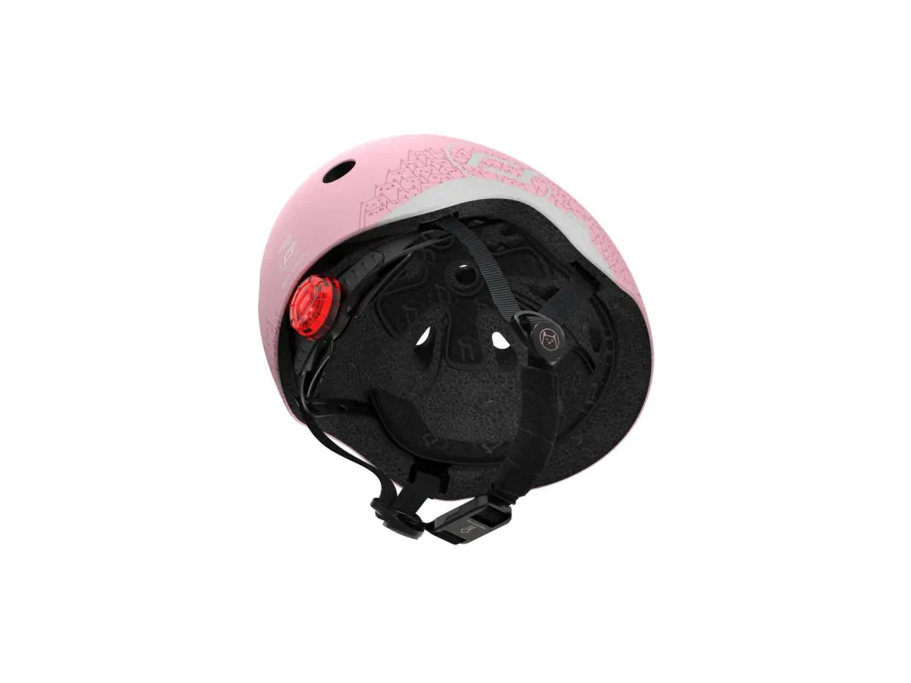 Scoot & Ride Reflective Helm, Roller Helm XXS-S, Farbe: rose