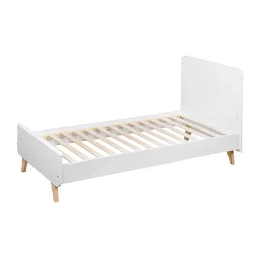 Quax Loft Babybett umbaubar weiss 70 x 140
