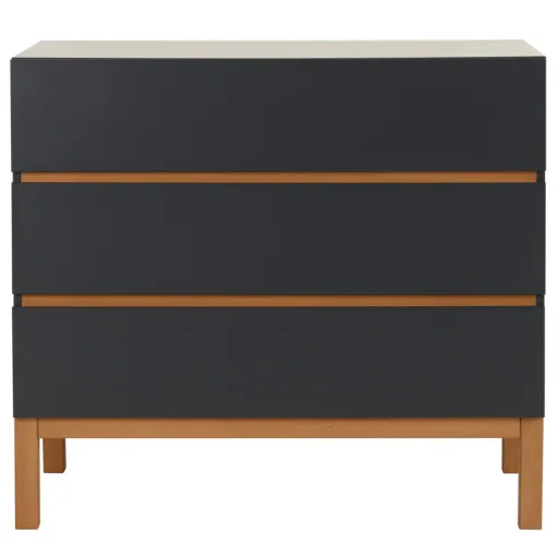 Quax Indigo Wickelauflage schwarz