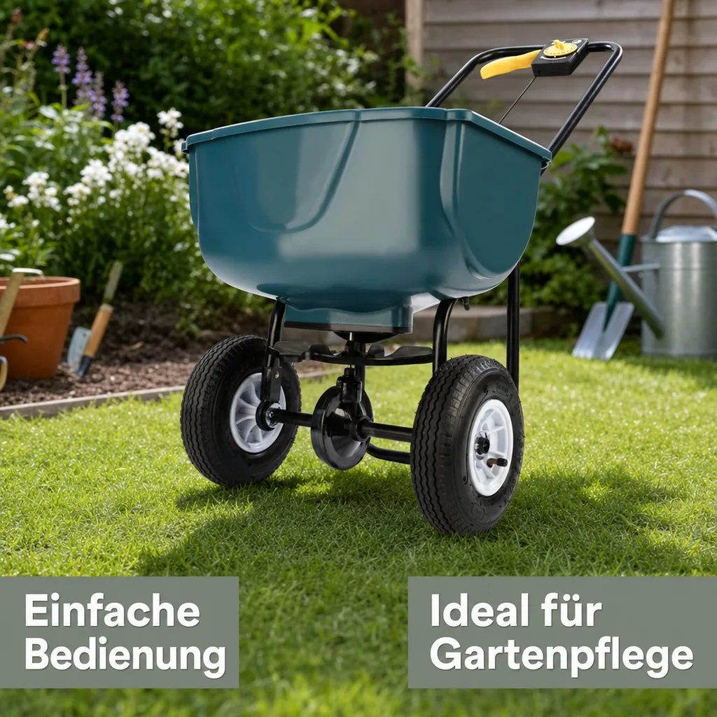 Streuwagen mit Mengen-Dosier-Regler, 27 l