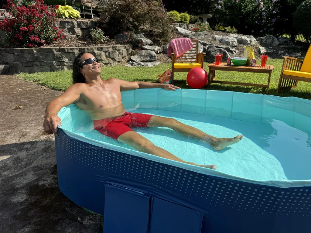 Faltbarer Pool Mittel