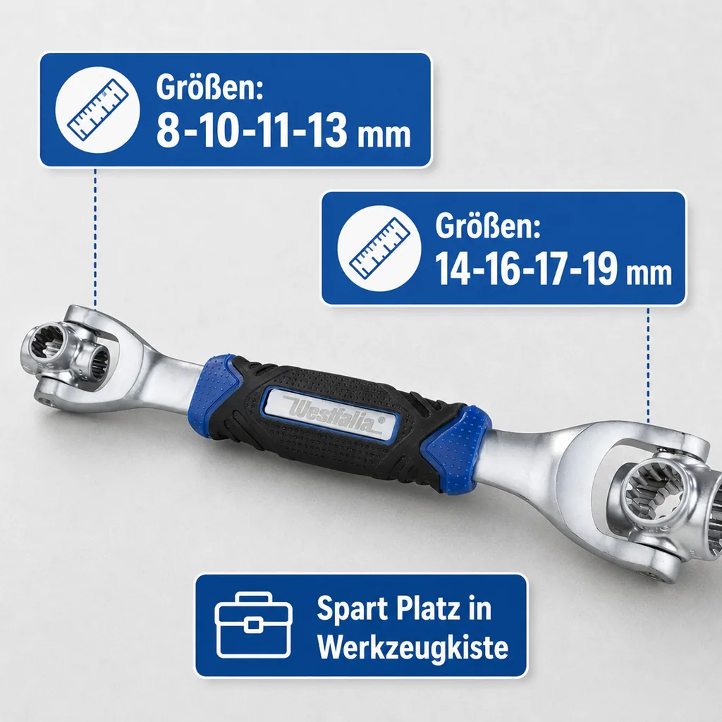 Universal Steckschlüssel 8 in 1