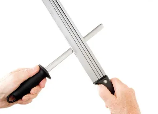 Wetzstahl mit Diamantbeschichtung