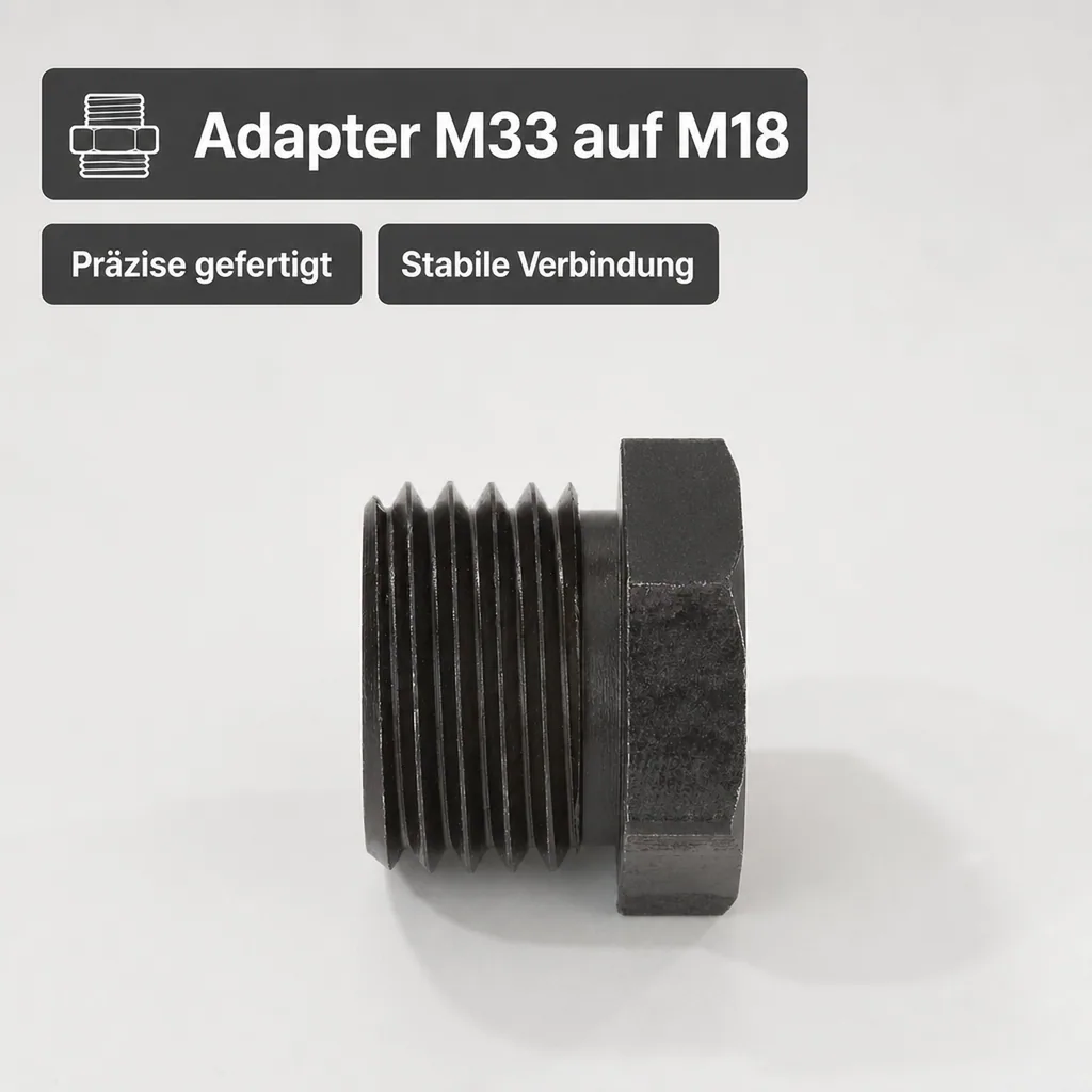 Drechsel Adapter IGM18 auf AGM33