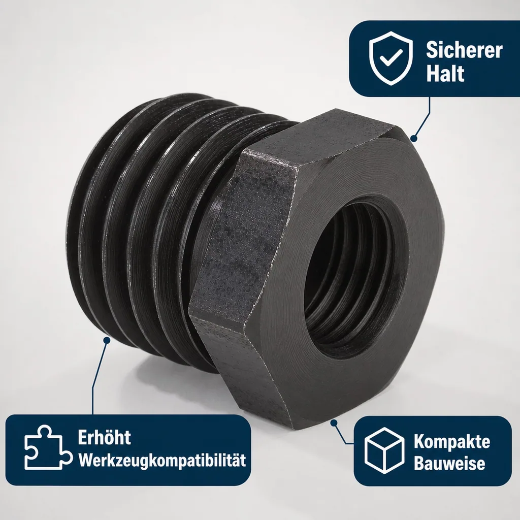 Drechsel Adapter IGM18 auf AGM33