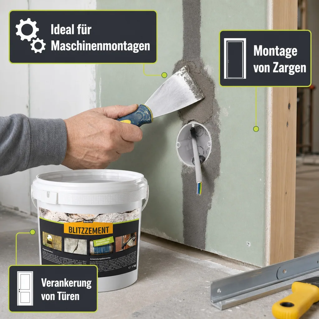 Blitzzement 1 kg Eimer