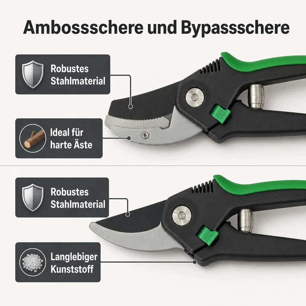 Gartenschere, 2er Set