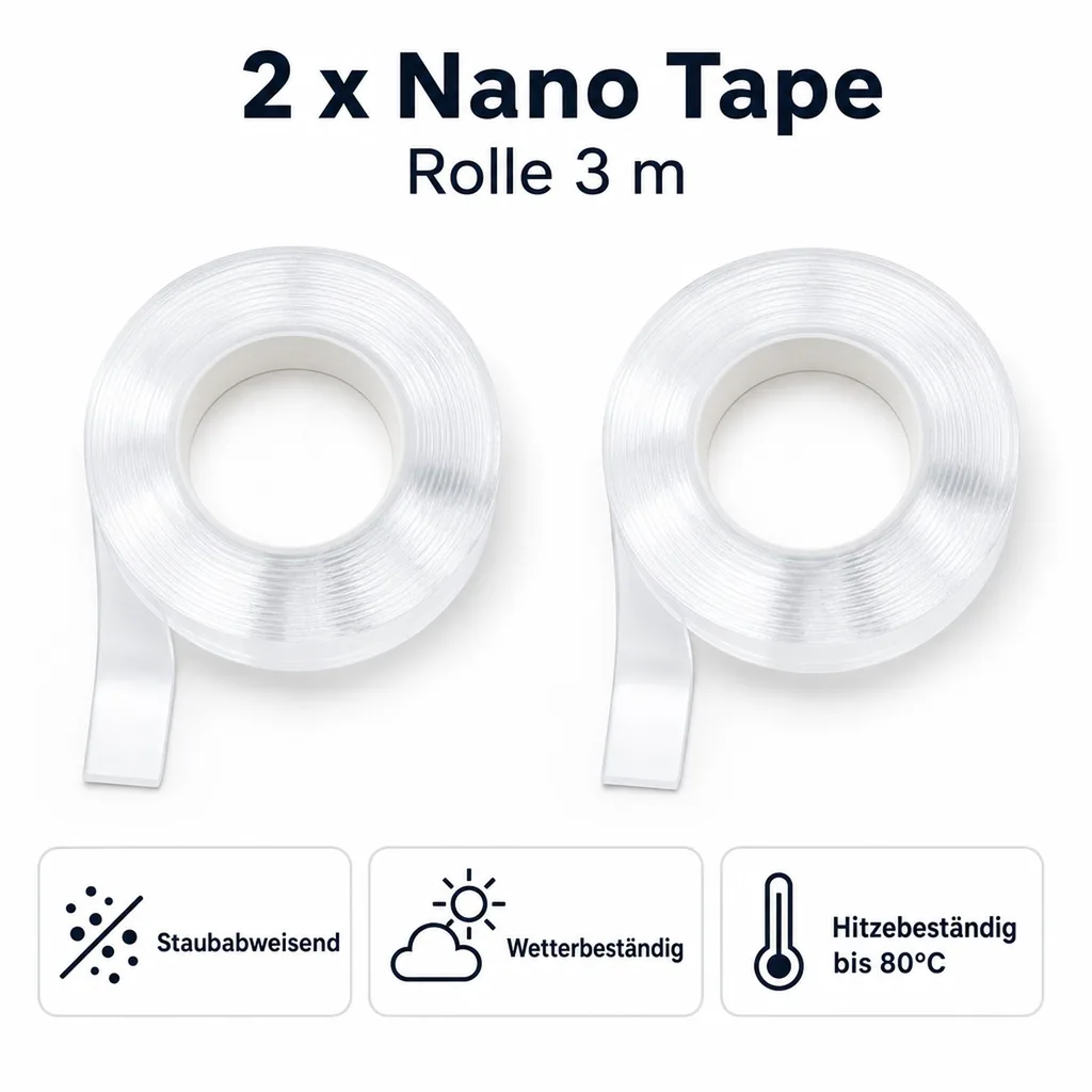 Nano Tape 2 Rollen a 3 m