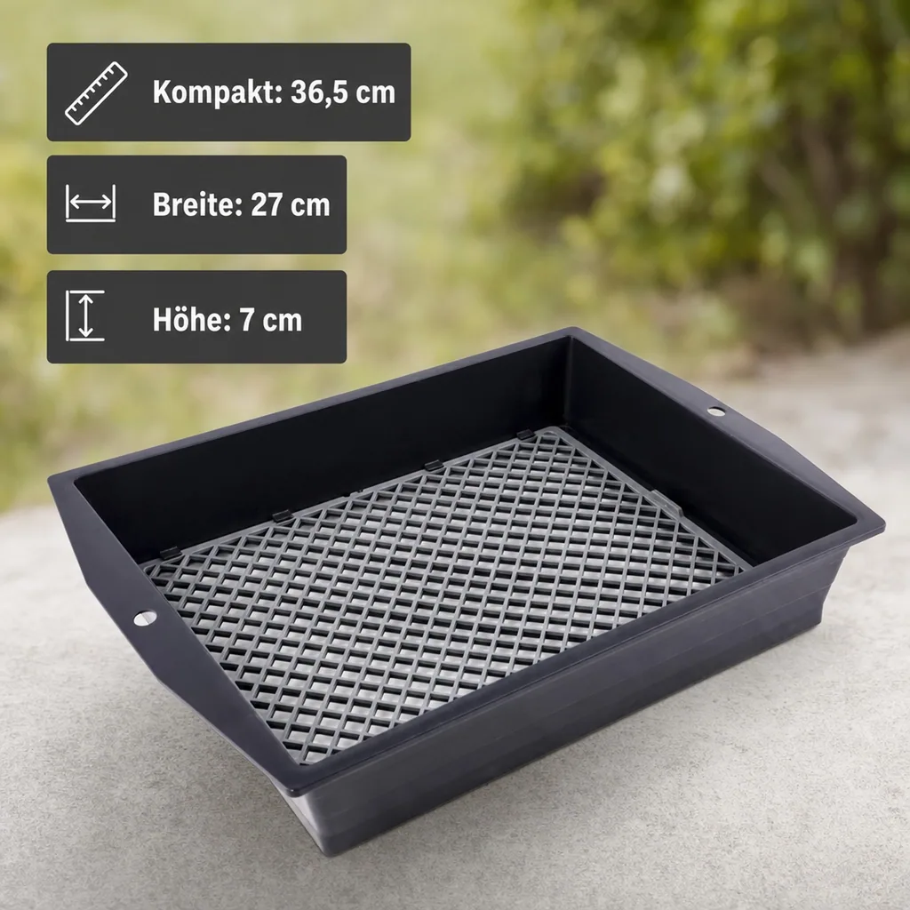 XL Gartensieb 2 in 1 anpassbar