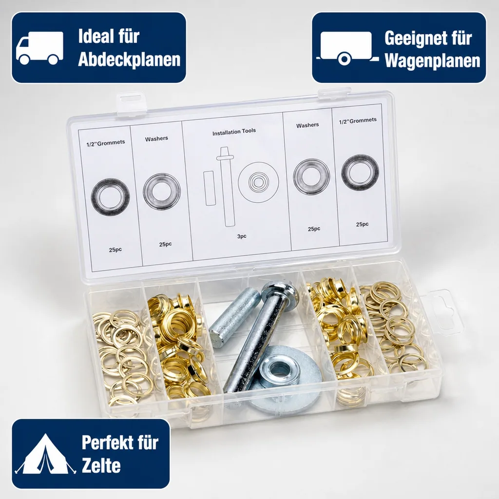 Planen Reparatur Set, 53-teilig