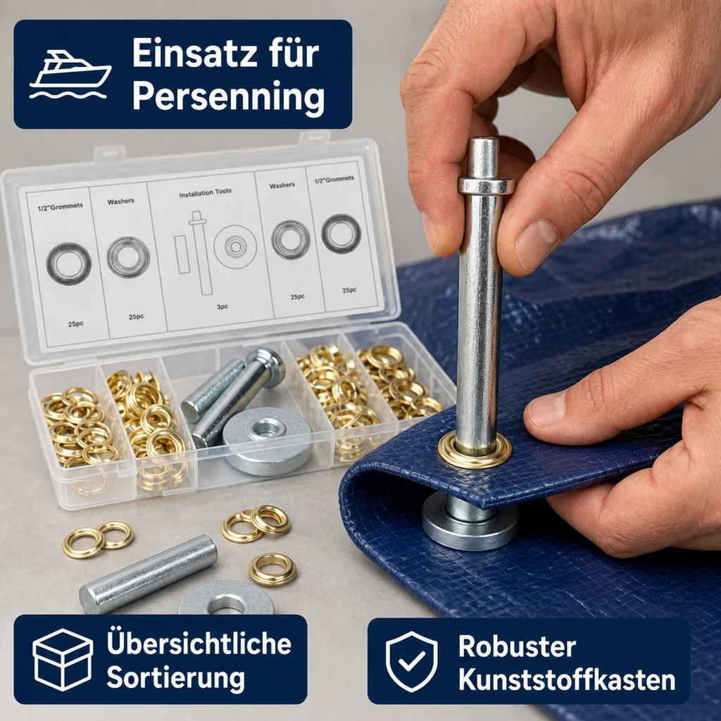 Planen Reparatur Set, 53-teilig
