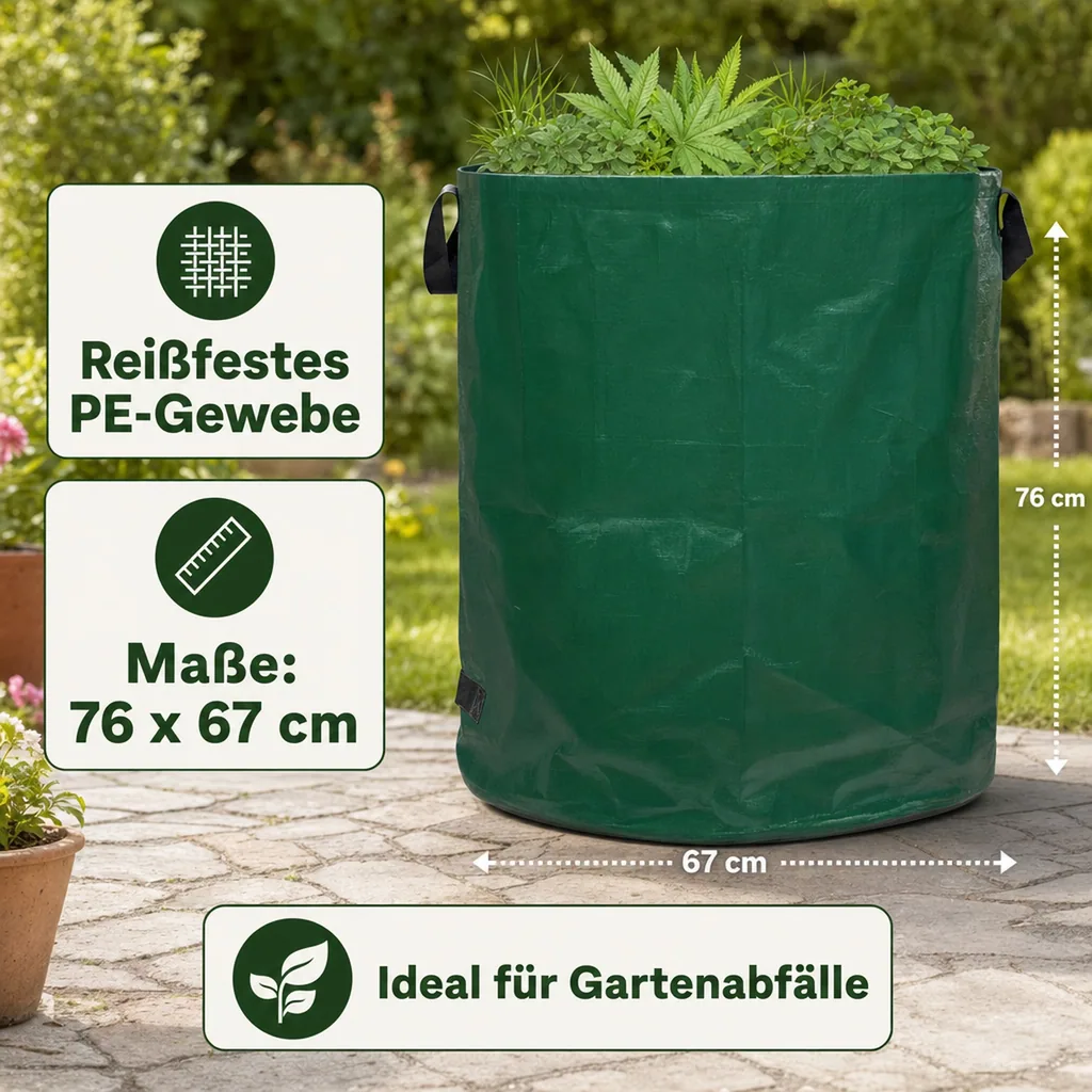 Premium Garten- und Abfallsack "Jumbo", 272 l, 200 g/m², 1 Stück